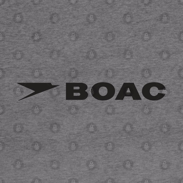 Vintage BOAC Airlines by retropetrol